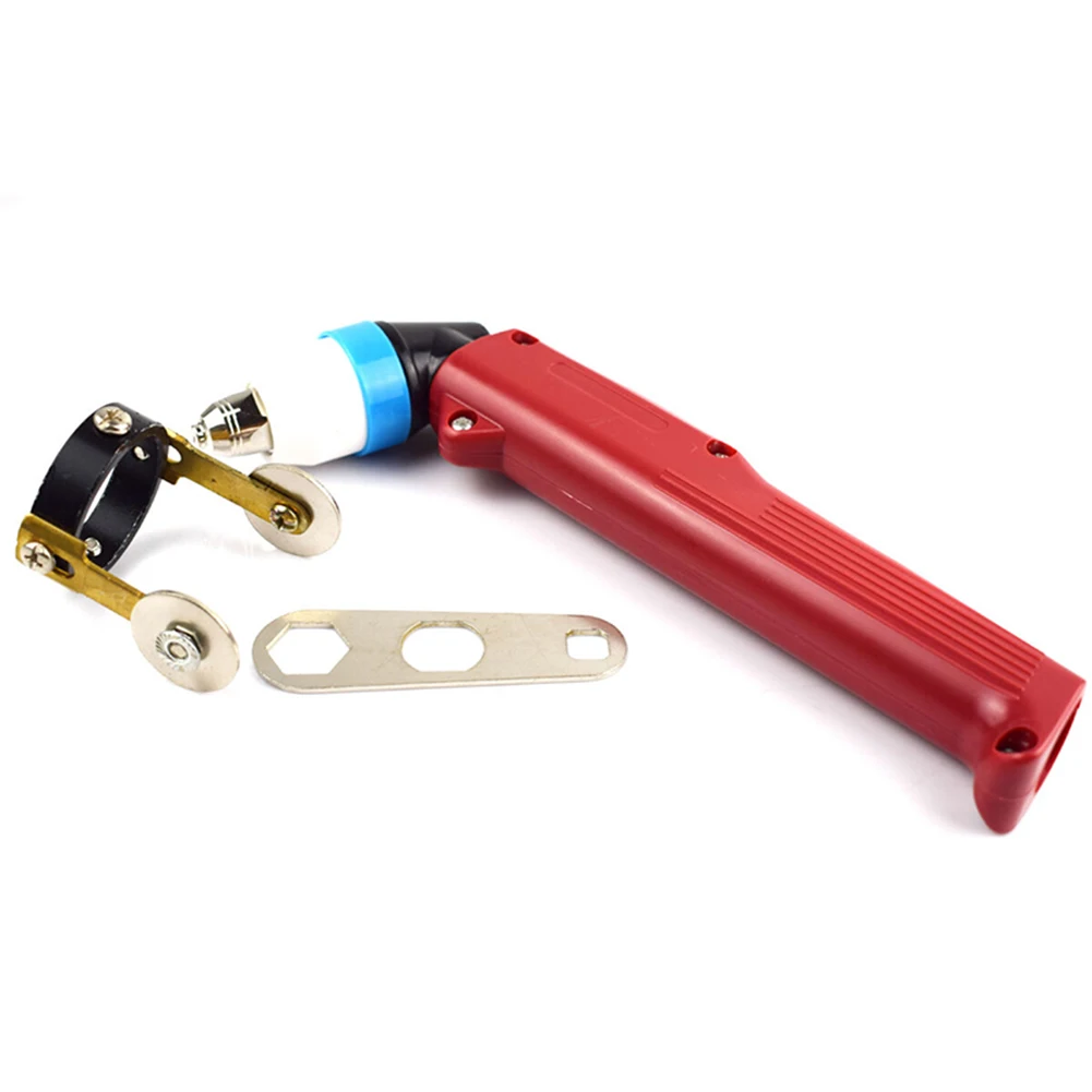 P80 Plasma Torch Main Body With Switch Button 100A Roller Guide Compatible With CUT-70 CUT-80 CUT-100 CUT-120 Welding Parts
P80 Plasma Torch Main Body With Switch Button 100A Roller Guide Compatible With CUT-70 CUT-80 CUT-100 CUT-120 Welding Parts
