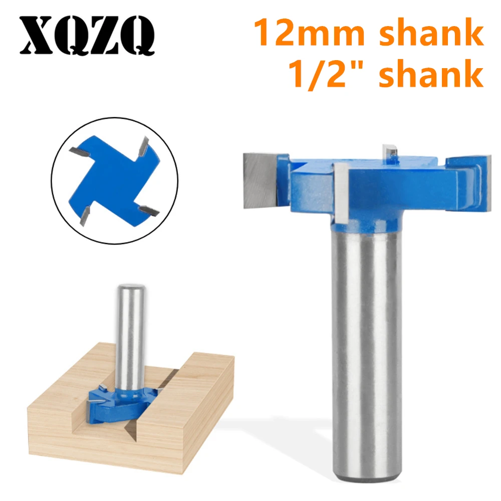 

12 мм 12,7 мм хвостовик Z4 долбежное долото с четырьмя твердосплавными фрезами деревообрабатывающий Фрезерный резак для деревянной фрезы торцевая фреза инструменты