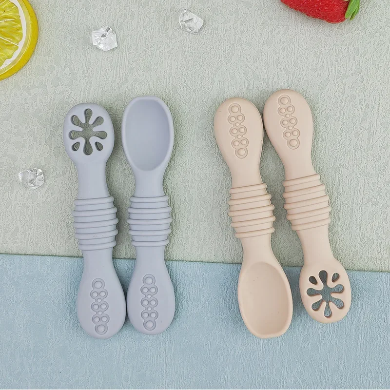 Baby Silicone Sticky Spoon Easy To Grasp Auxiliary Food Spoon Mother Licking Spoon Children Liquid Rice Paste With Silicone
Baby Silicone Sticky Spoon Easy To Grasp Auxiliary Food Spoon Mother Licking Spoon Children Liquid Rice Paste With Silicone