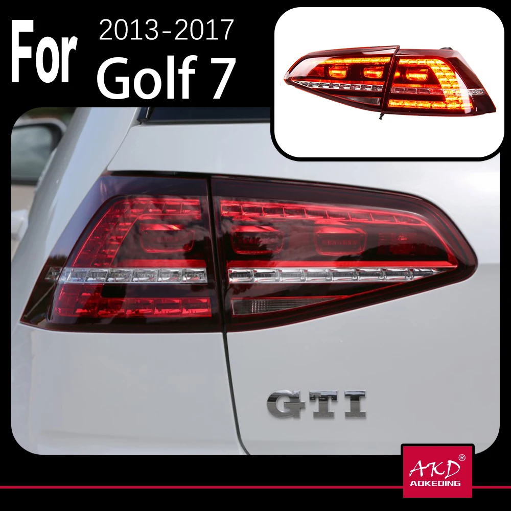 Задний фонарь AKD для VW Golf 7, задсветильник для s 2013-2019 Golf 7, светодиодный задсветильник для Golf MK7, задний стоп, ДХО, тормоз, автомобильные аксессуары
Задний фонарь AKD для VW Golf 7, задсветильник для s 2013-2019 Golf 7, светодиодный задсветильник для Golf MK7, задний стоп, ДХО, тормоз, автомобильные аксессуары