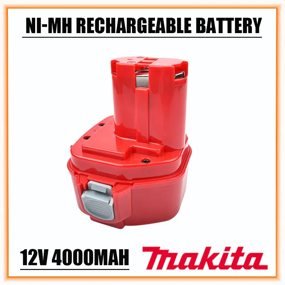

12v 4000mAh PA12 NI-MH Replacement Battery Makita 1220 PA12 1222 1233S 1233SA 1233SB 1235 1235A 1235B 192598-2 Battery