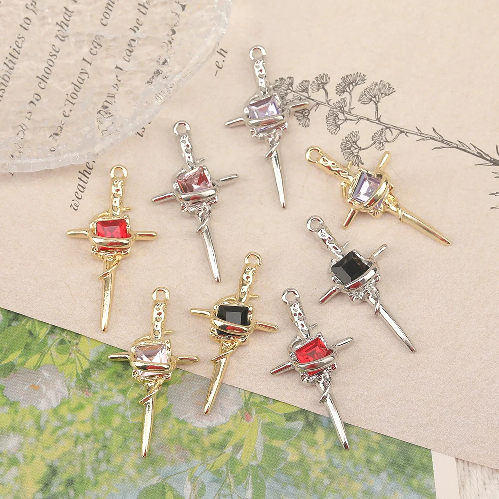 Cordial Design 50Pcs 18*35MM Jewelry Accessories/DIY Making Charms/Cross/Hand Made/Rhinestone/Jewelry Findings & Components
Cordial Design 50Pcs 18*35MM Jewelry Accessories/DIY Making Charms/Cross/Hand Made/Rhinestone/Jewelry Findings & Components