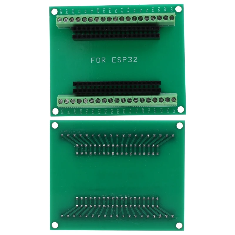 ESP32 Expansion Board GPIO 1 to 2 for 38PIN Narrow Version Development 
ESP32 Expansion Board GPIO 1 to 2 for 38PIN Narrow Version Development