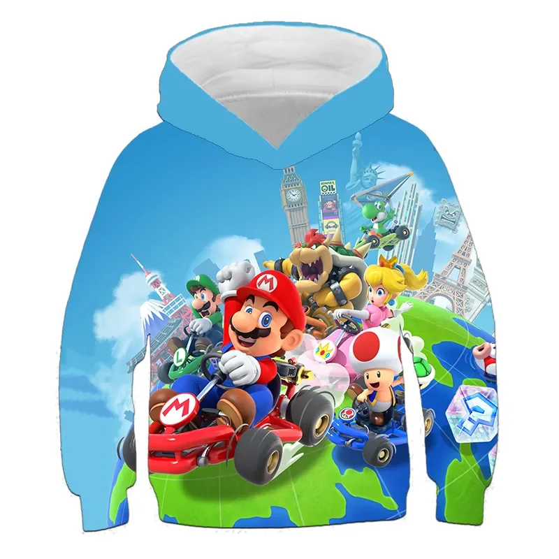 Anime Print Children's Hoodie Casual 3D Sweatshirt Mario Hooded Sweatshirt Boys' Hoodie Top Hot In Spring And Autumn 2023
Anime Print Children's Hoodie Casual 3D Sweatshirt Mario Hooded Sweatshirt Boys' Hoodie Top Hot In Spring And Autumn 2023