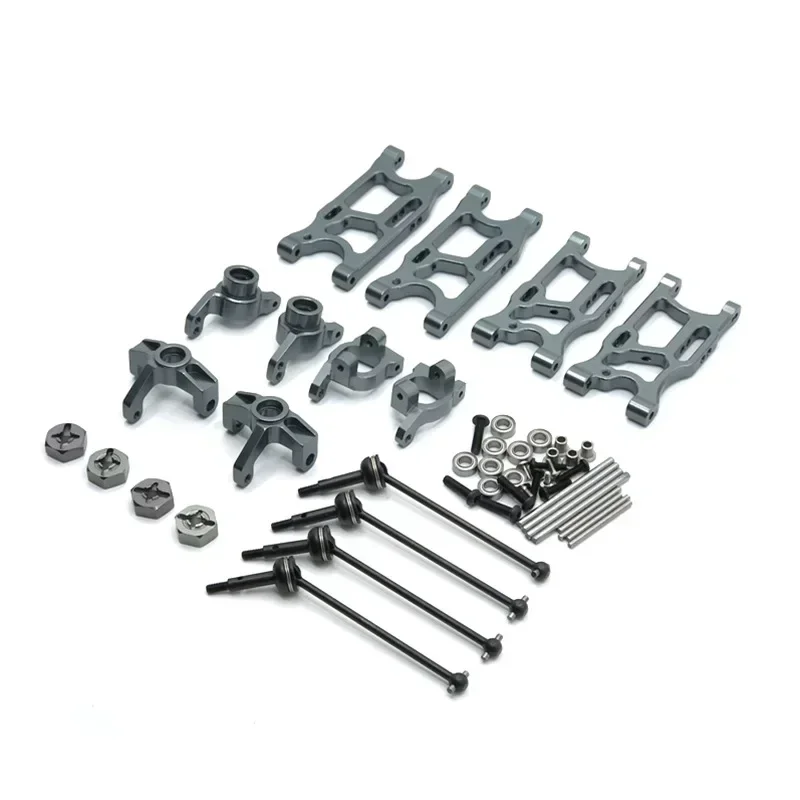 8pcs for LC Racing 1/14 WLtoys 144001 124017-16-18-19 RC Car, Upgrade Spare Parts, Swing Arm, Steering Cup, CVD etc
8pcs for LC Racing 1/14 WLtoys 144001 124017-16-18-19 RC Car, Upgrade Spare Parts, Swing Arm, Steering Cup, CVD etc
