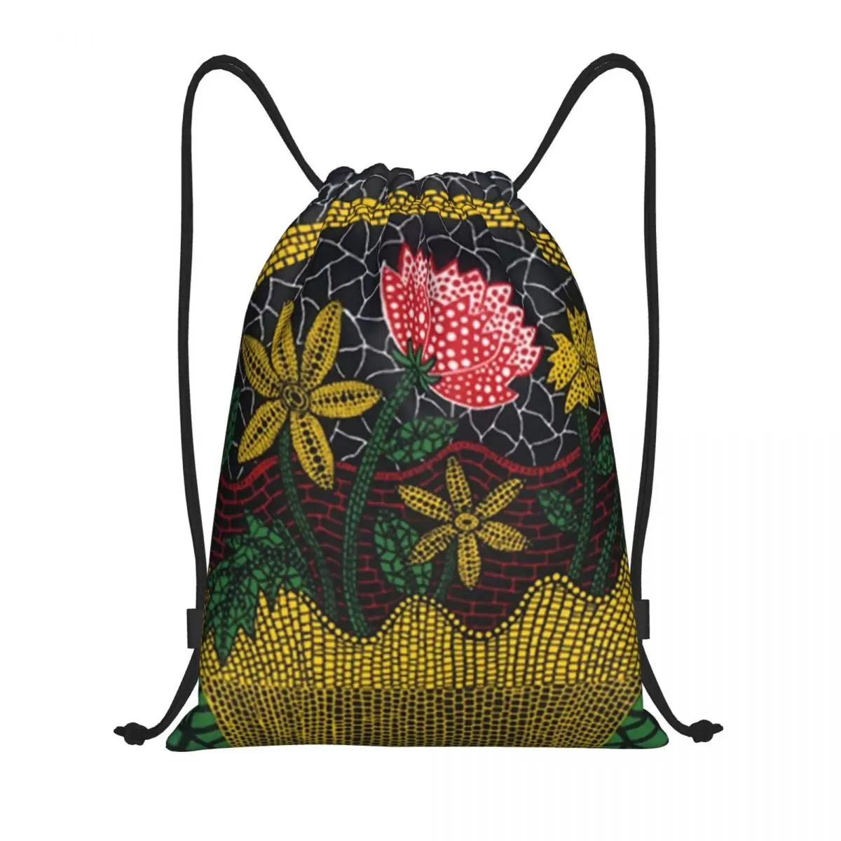 Custom Yayoi Kusama Drawstring Bag Women Men Lightweight Plants In The Basket Sports Gym Storage Backpack
Custom Yayoi Kusama Drawstring Bag Women Men Lightweight Plants In The Basket Sports Gym Storage Backpack