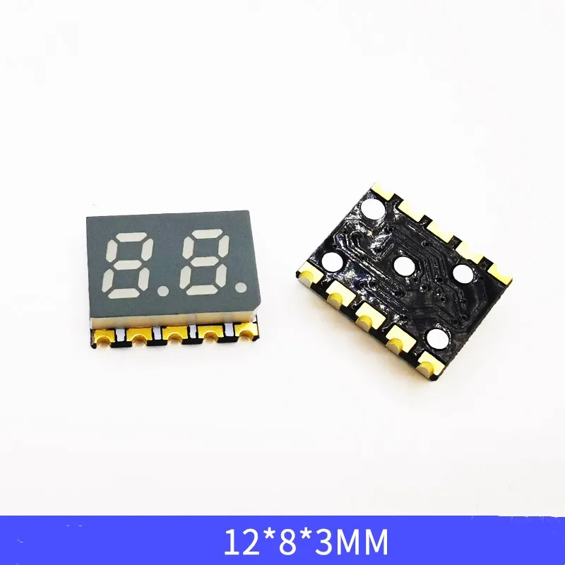 

0.2 inch 2-bit chip dynamic Nixie tube GS2022CR-G SMD Common cathode 10 feet