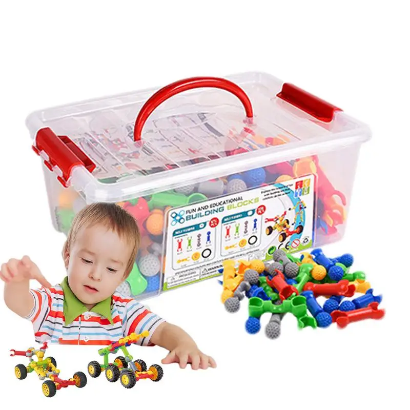 

Connects Building Toys Construction Engineering Blocks Educational Toys DIY Learning Set Stem Brain Development Kit Creative