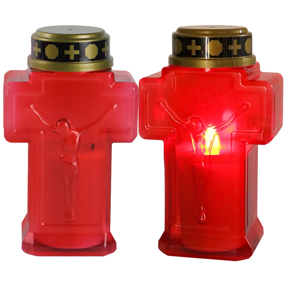 Cross Flameless Candles 2Pcs Religious Candle Devotional Candle Led Religious Candle Led Candle Lights Battery Powered Candles
Cross Flameless Candles 2Pcs Religious Candle Devotional Candle Led Religious Candle Led Candle Lights Battery Powered Candles