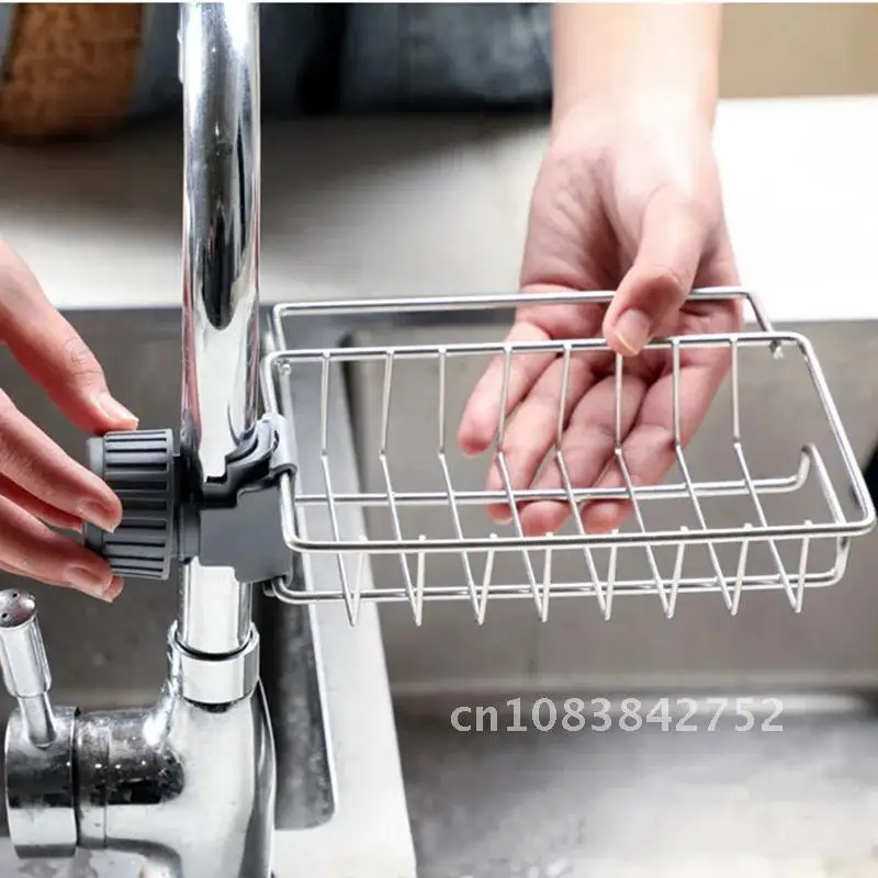 Stainless Steel Adjustable Kitchen Drainer Rack Storage Basket Sponge Shelf Faucet Towel Dishcloth Pool Finishing Dry Soap
Stainless Steel Adjustable Kitchen Drainer Rack Storage Basket Sponge Shelf Faucet Towel Dishcloth Pool Finishing Dry Soap
