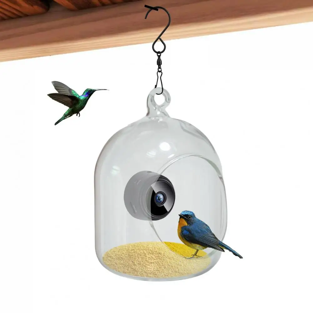 Easy to Setup Indoor Bird Feeder 1080p Video Camera Wifi Bird Feeder for Close-up Shots Bird Watching Experience Outdoor Garden
Easy to Setup Indoor Bird Feeder 1080p Video Camera Wifi Bird Feeder for Close-up Shots Bird Watching Experience Outdoor Garden