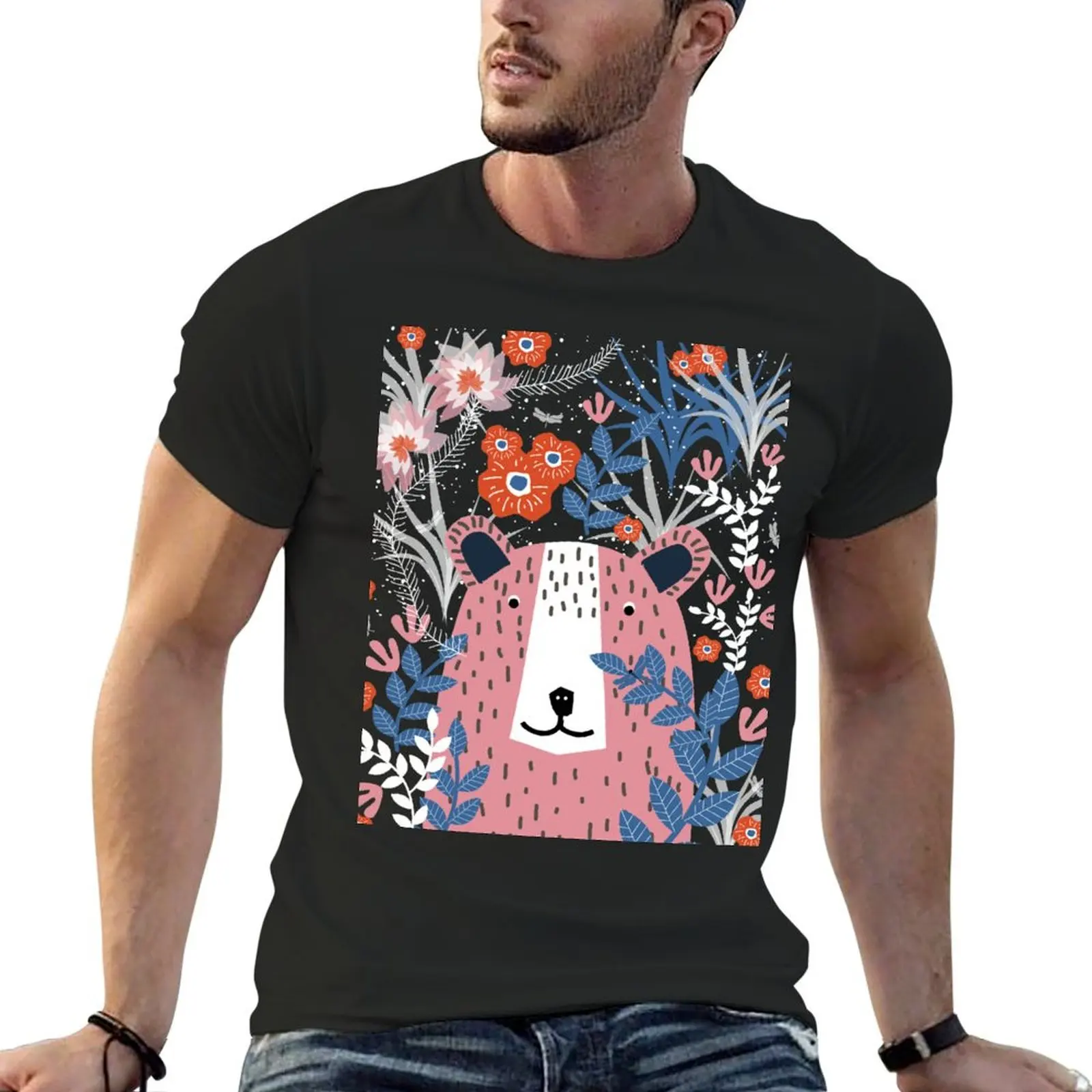 Bear Garden T-Shirt for a boy funnys hippie clothes anime tshirt clothing for men
Bear Garden T-Shirt for a boy funnys hippie clothes anime tshirt clothing for men