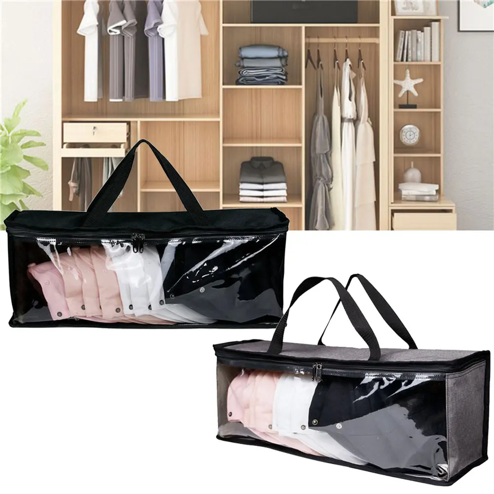 1 Pc Clothes Storage Bag Portable Bag Hat Storage Bag Dust Proof W/ Carry Handle Large Size Clothes Organizer Travel Bag
1 Pc Clothes Storage Bag Portable Bag Hat Storage Bag Dust Proof W/ Carry Handle Large Size Clothes Organizer Travel Bag