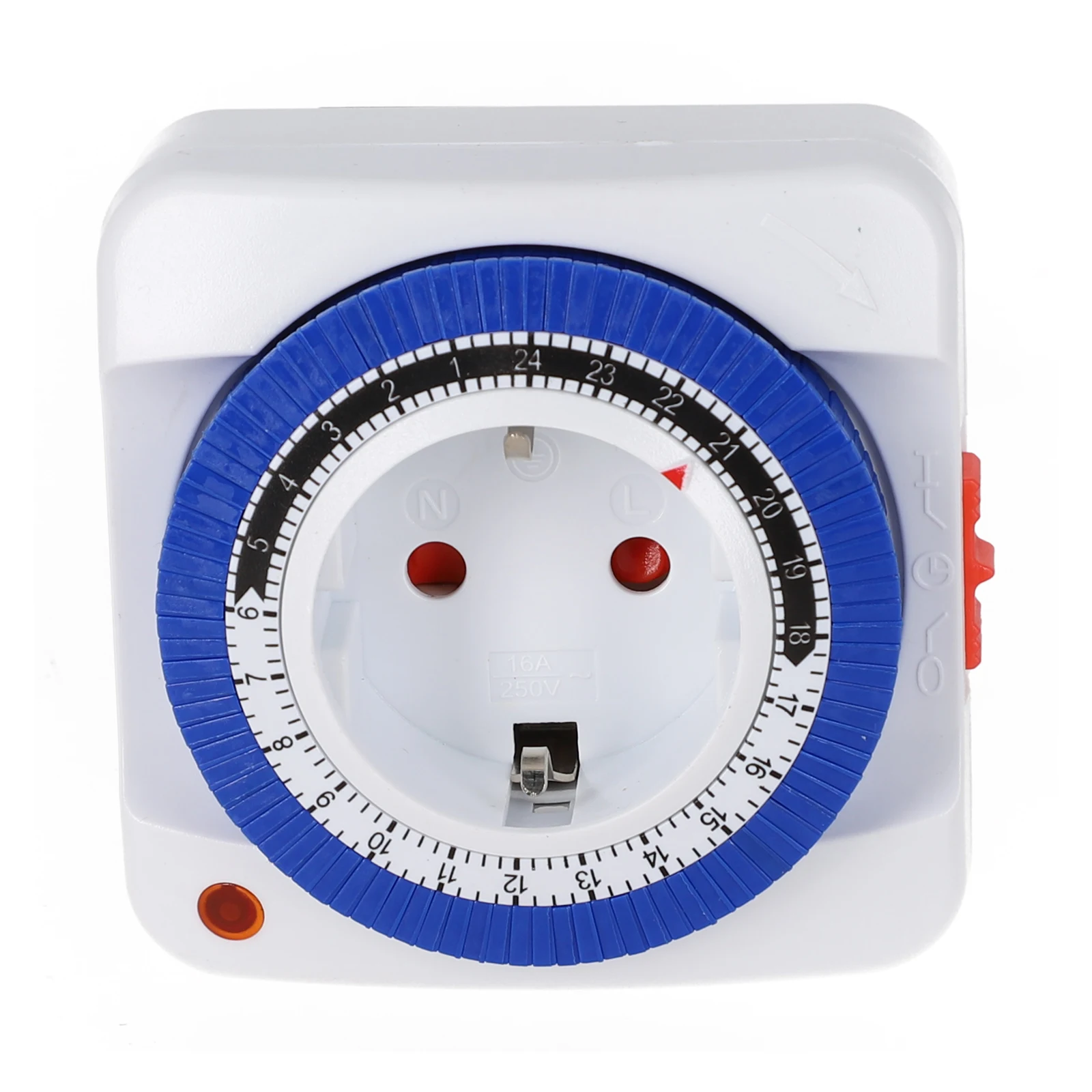 Energy Saving Smart Countdown Socket 24 Hour Mechanical Timer Switch Durable and Convenient for Daily Life EU Model
Energy Saving Smart Countdown Socket 24 Hour Mechanical Timer Switch Durable and Convenient for Daily Life EU Model
