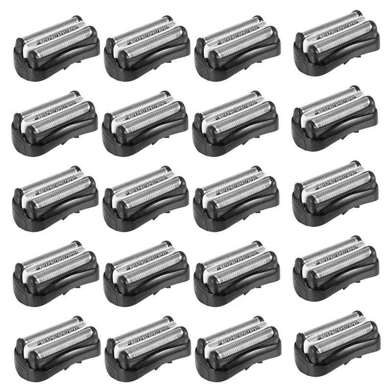 20X Replacement Shaving Head For Braun 32B Series 301S 310S 320S 330S Cutter Replacement Head
20X Replacement Shaving Head For Braun 32B Series 301S 310S 320S 330S Cutter Replacement Head
