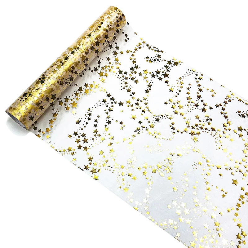 Star Table Runner Sparkle Metallic Gold Sequin Glitter Mesh Stamping Wedding Christmas Dinner Banquet Home Decoration Table Flag
Star Table Runner Sparkle Metallic Gold Sequin Glitter Mesh Stamping Wedding Christmas Dinner Banquet Home Decoration Table Flag