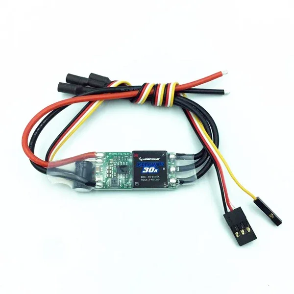 Hobbywing FlyFun 30A V5 Mini ESC 2-4S 5V-3.5A BEC Lipo бесщеточный электронный контроллер скорости двигатель для дрона самолета 
Hobbywing FlyFun 30A V5 Mini ESC 2-4S 5V-3.5A BEC Lipo бесщеточный электронный контроллер скорости двигатель для дрона самолета