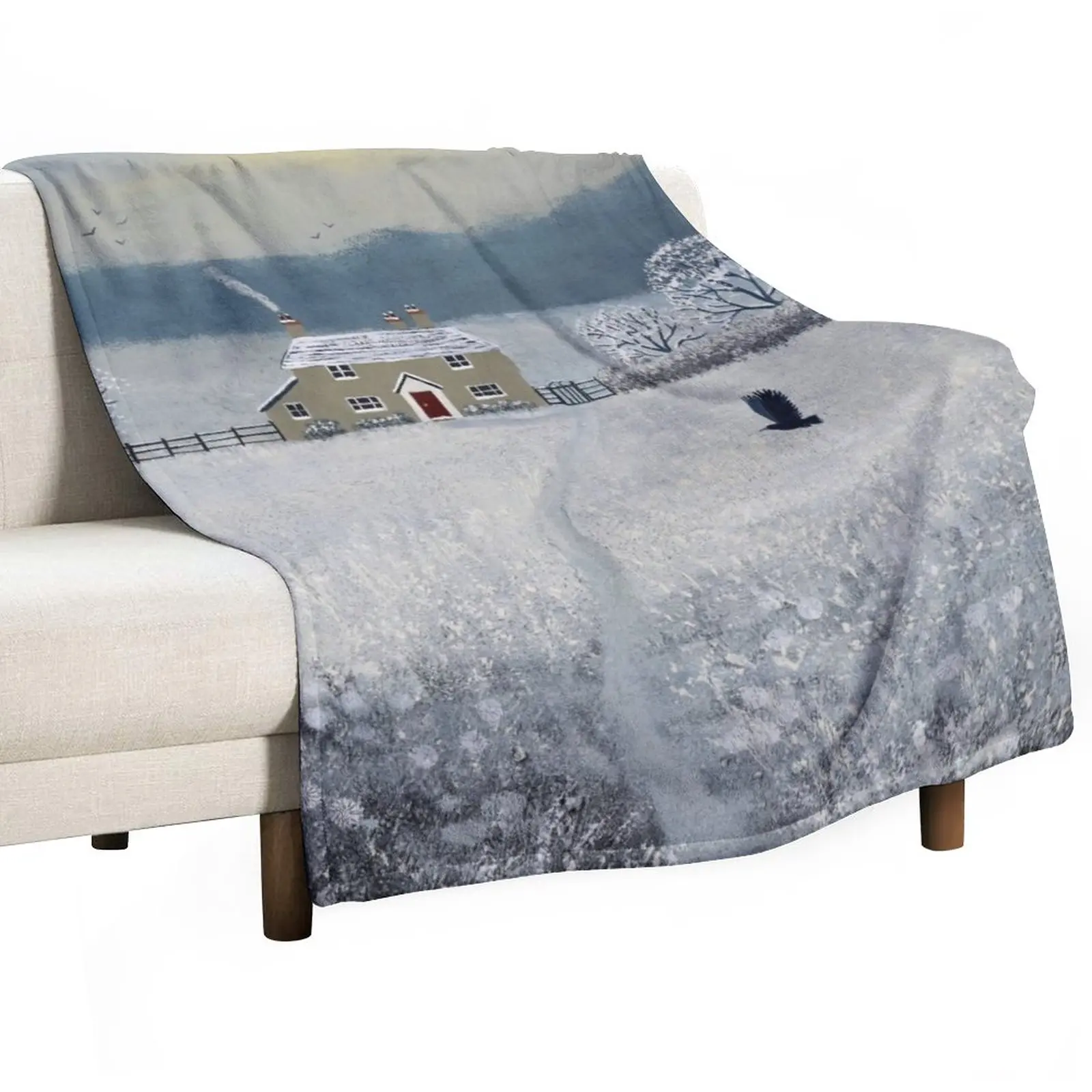New The Path to Winter Cottage Throw Blanket Luxury Blanket Plaid on the sofa Beautiful Blankets
New The Path to Winter Cottage Throw Blanket Luxury Blanket Plaid on the sofa Beautiful Blankets