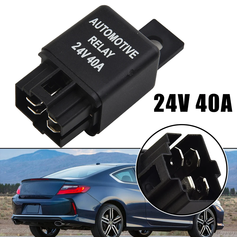 24V 40A Car Automotive Relay Van Boat Bike 4 Pin SPST Alarm Relay Car Relay Interior Replacement Parts
24V 40A Car Automotive Relay Van Boat Bike 4 Pin SPST Alarm Relay Car Relay Interior Replacement Parts