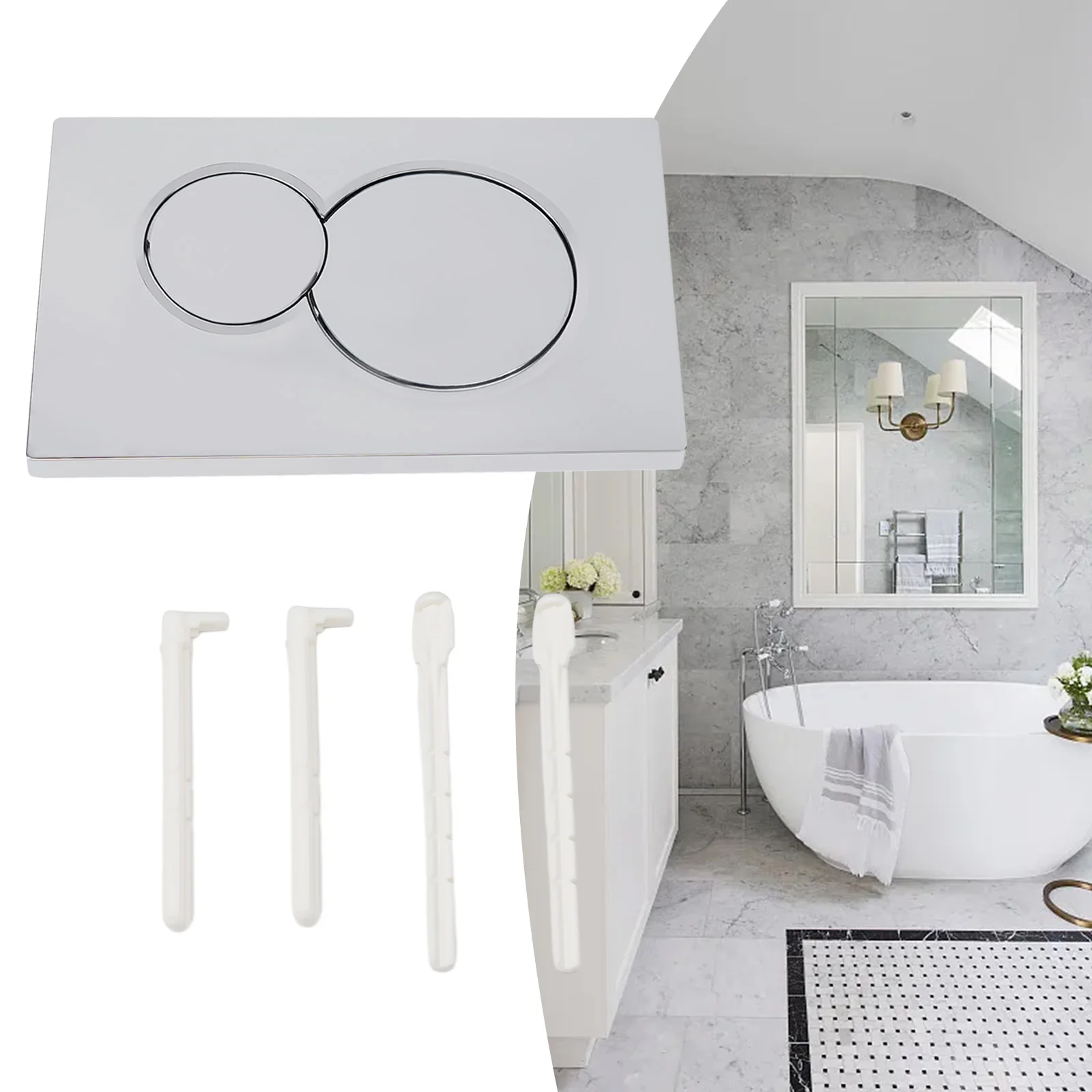 For Geberit Sigma01 Dual Flush Actuator Plate For Concealed Cisterns Toilet Flush Button 15.770.21.5 Plastic Chrome
For Geberit Sigma01 Dual Flush Actuator Plate For Concealed Cisterns Toilet Flush Button 15.770.21.5 Plastic Chrome