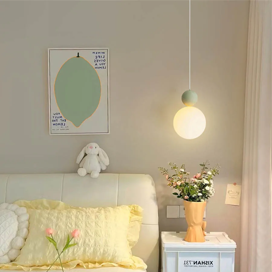 Modern Minimalist Globe Ball LED Pendant Lighting Dining Room Bedroom Bedside Hanging Lamp Restaurant Bar Counter Chandelier
Modern Minimalist Globe Ball LED Pendant Lighting Dining Room Bedroom Bedside Hanging Lamp Restaurant Bar Counter Chandelier