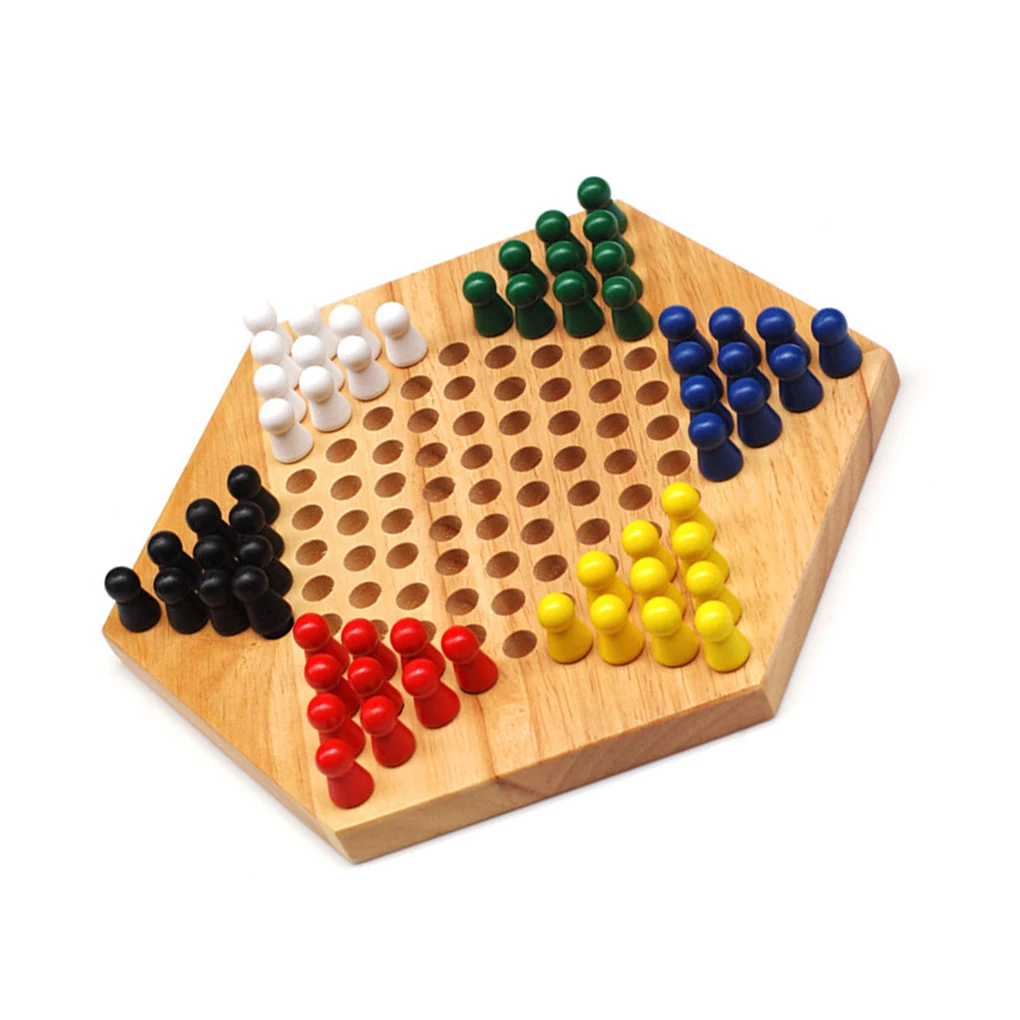 Wood Educational Board Chinese Checkers Set Funny Intelligent Family Game Preschool Chess Party Favors for Kindergarten
Wood Educational Board Chinese Checkers Set Funny Intelligent Family Game Preschool Chess Party Favors for Kindergarten
