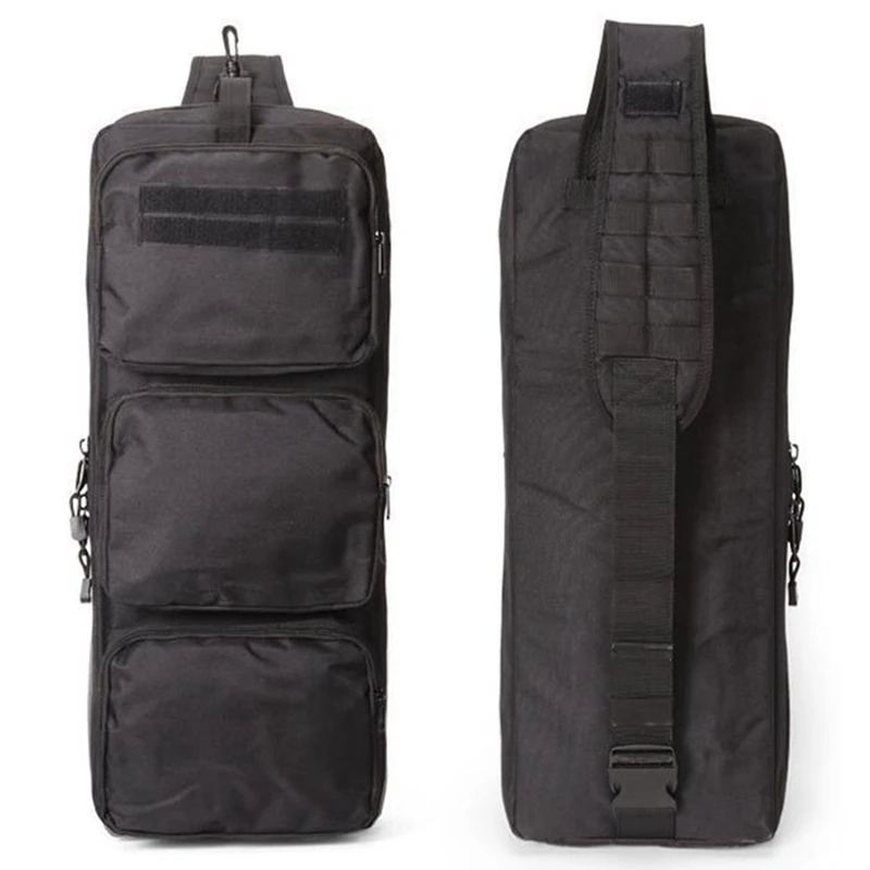 Tactical 24" Rifle Gear Shoulder MP5 Sling Bag Army Backpack Black MPS Hunting Bag Cross Bag
Tactical 24" Rifle Gear Shoulder MP5 Sling Bag Army Backpack Black MPS Hunting Bag Cross Bag
