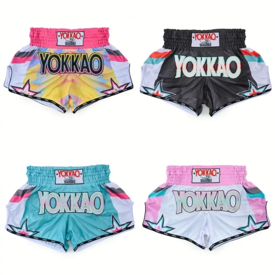 Original Muay Thai Fighting Sports Shorts for Men and Women Boxing Trunks Kickboxing Sports Breathable Training Fitness Shorts
Original Muay Thai Fighting Sports Shorts for Men and Women Boxing Trunks Kickboxing Sports Breathable Training Fitness Shorts