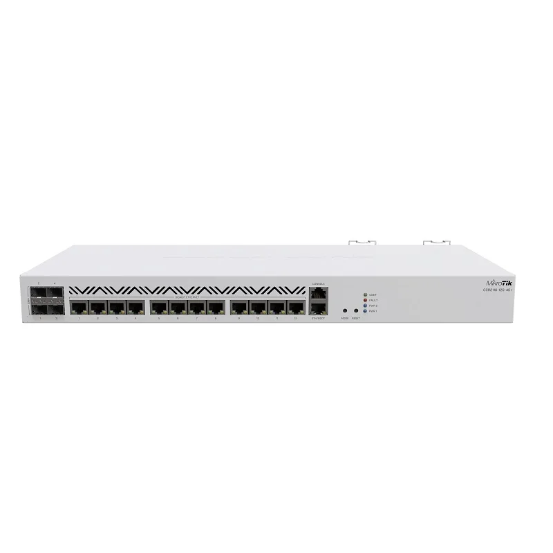 Mikrotik CCR2116-12G-4S + 16-ядерный процессор, Сеть 10G отвечает беспрецедентному роутеру ROS
Mikrotik CCR2116-12G-4S + 16-ядерный процессор, Сеть 10G отвечает беспрецедентному роутеру ROS