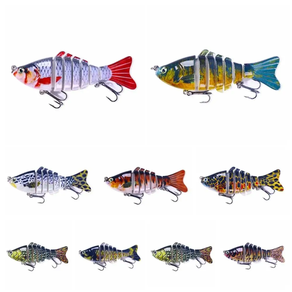 7 Segments Multi Jointed Swimbait Flexible 10cm 15g Bionic Crankbait Artificial 3D Fish Eyes Fishing Lures Pike
7 Segments Multi Jointed Swimbait Flexible 10cm 15g Bionic Crankbait Artificial 3D Fish Eyes Fishing Lures Pike