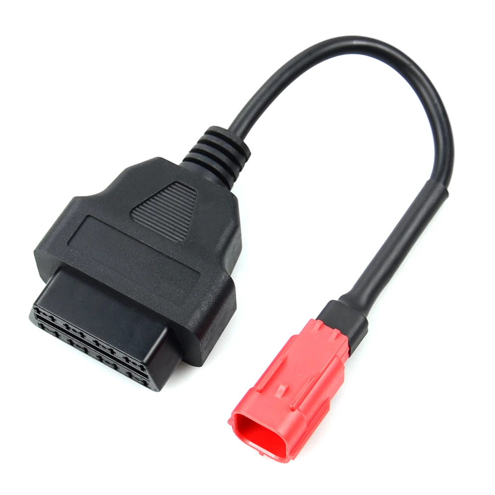OBD Motorcycle Cable For Honda 6 Pin Plug Cable Diagnostic Cable 6Pin to OBD2 16 pin Adapter
OBD Motorcycle Cable For Honda 6 Pin Plug Cable Diagnostic Cable 6Pin to OBD2 16 pin Adapter