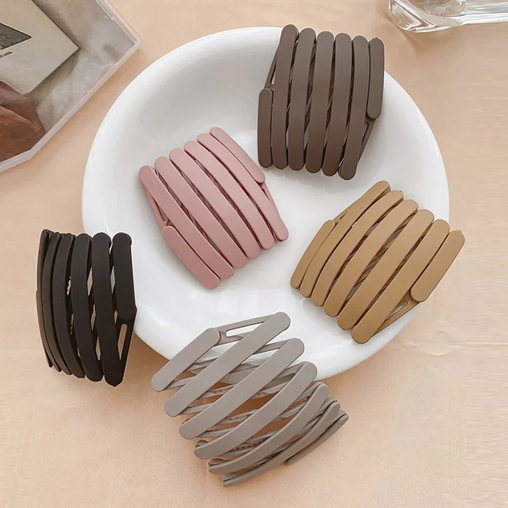 5 Pcs Foldable Headband Teeth Comb Fashion Plastic Plate Toothed Hairband Nonslip Women's Headbands for Girls Makeup
5 Pcs Foldable Headband Teeth Comb Fashion Plastic Plate Toothed Hairband Nonslip Women's Headbands for Girls Makeup