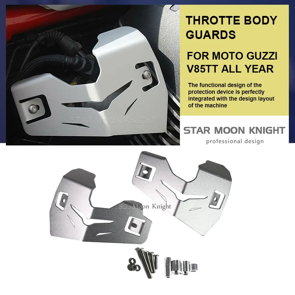 Motorcycle Accessories For MOTO GUZZI V85TT V85 TT all year Throttle Body Guards Protector Protection Cover
Motorcycle Accessories For MOTO GUZZI V85TT V85 TT all year Throttle Body Guards Protector Protection Cover