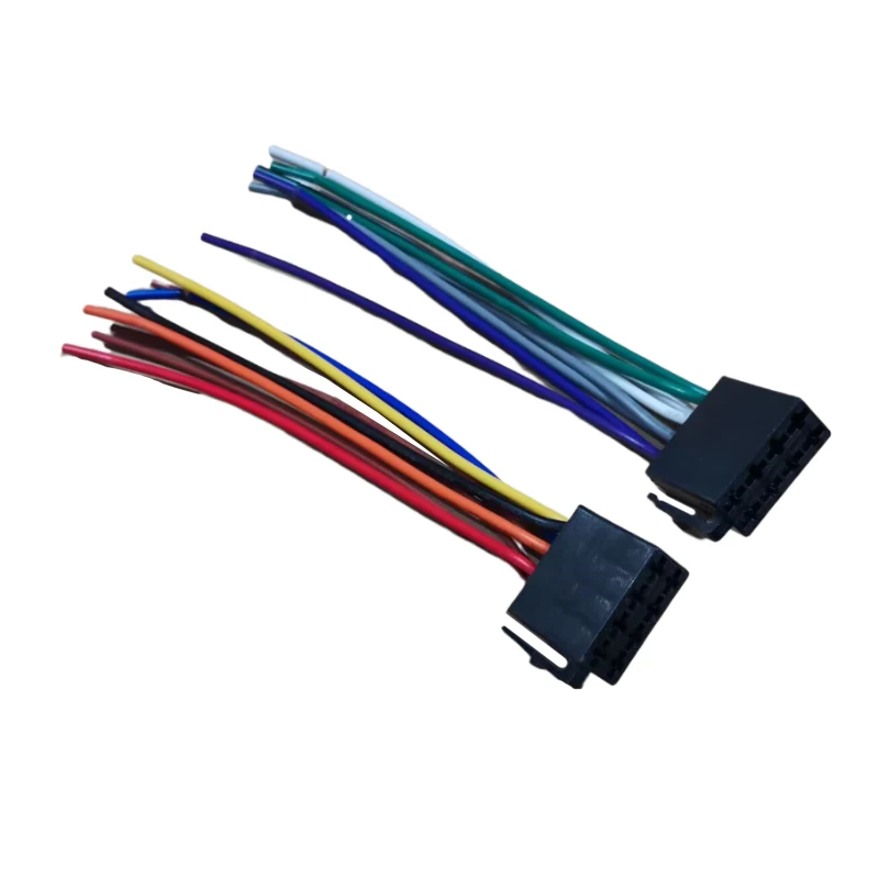 

Universal Adapters Wire Harness Adapter Female ISO Wiring Harness Car Radio Adaptor Connector Wire Plug Kit