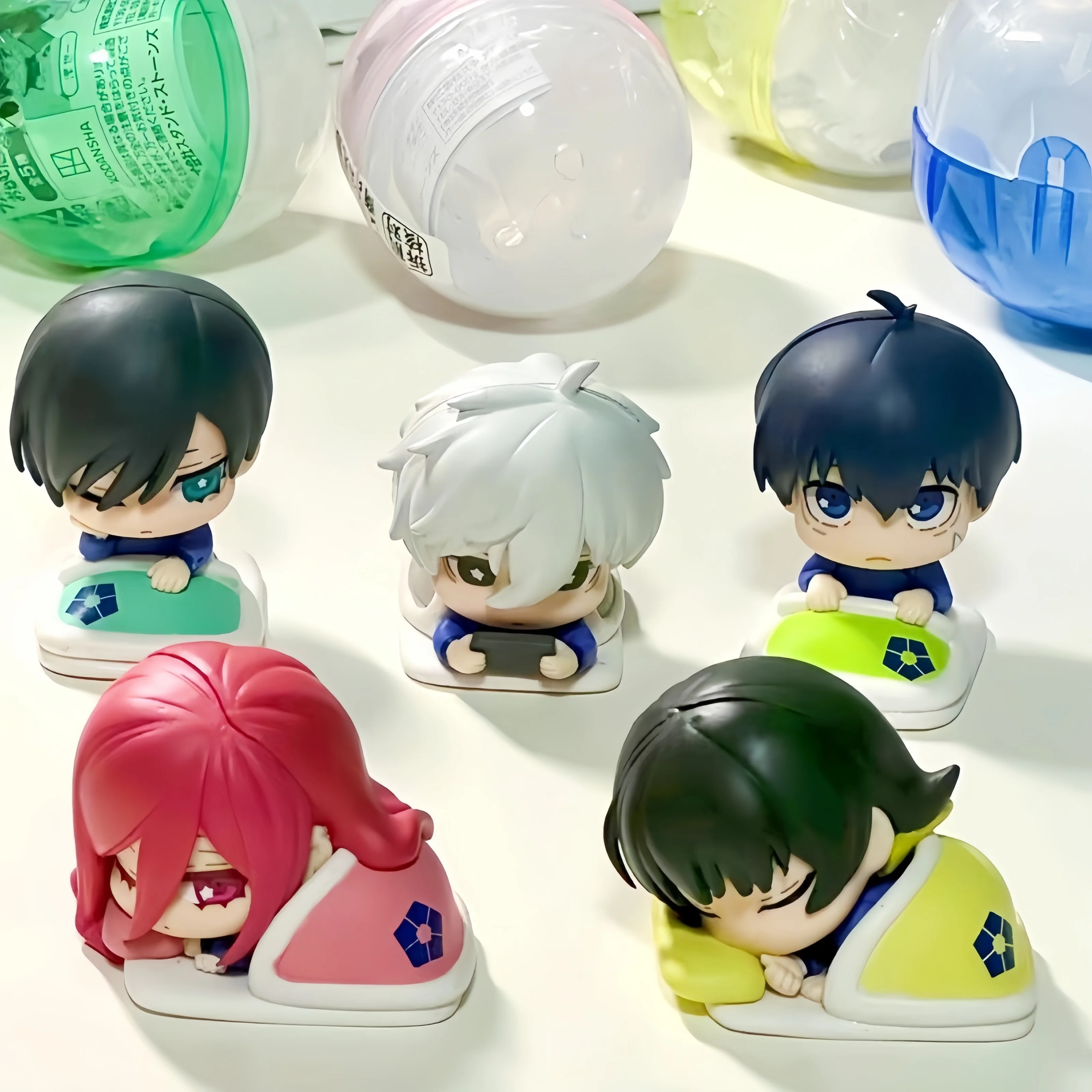 Anime Blue Lock Sleep Gashapon Figures Nagi Seishiro Yoichi Isagi Action Figure Pvc Model Toys Decoration Halloween Xmas Gift
Anime Blue Lock Sleep Gashapon Figures Nagi Seishiro Yoichi Isagi Action Figure Pvc Model Toys Decoration Halloween Xmas Gift