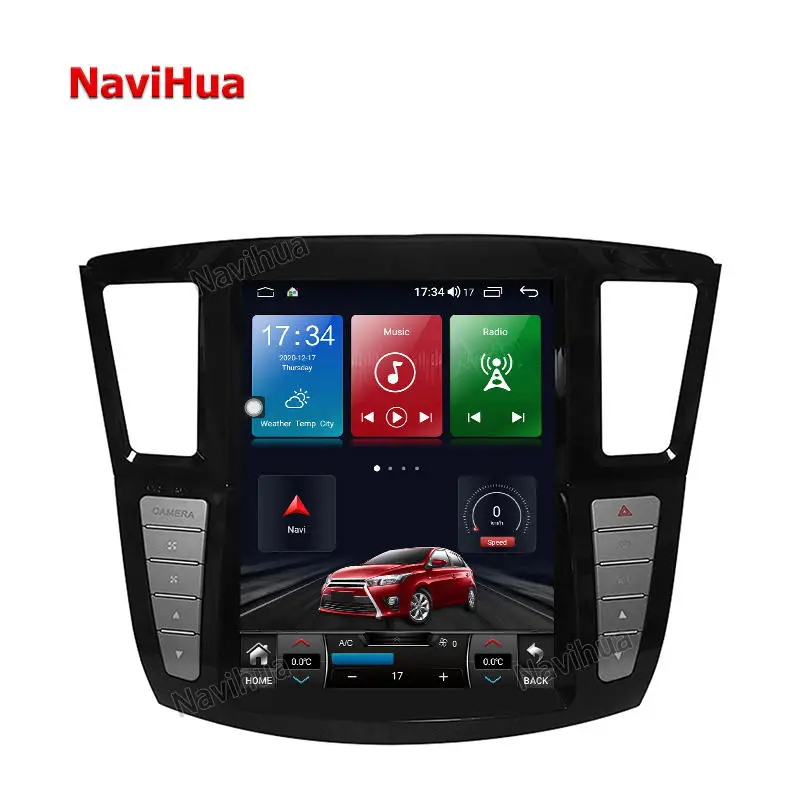 Navihua, 12,1 дюйма, вертикальный экран, Φ, GPS-навигация, Авторадио для Tesla Style Infiniti QX60 2014-2020
Navihua, 12,1 дюйма, вертикальный экран, Φ, GPS-навигация, Авторадио для Tesla Style Infiniti QX60 2014-2020