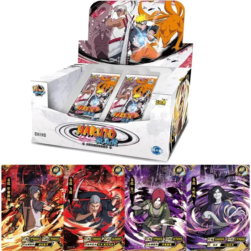 KAYOU Anime Original Naruto Cards Chapter of The Array Box Added SE Ninja World Collection Cards Toy for Children Christmas Gift
KAYOU Anime Original Naruto Cards Chapter of The Array Box Added SE Ninja World Collection Cards Toy for Children Christmas Gift