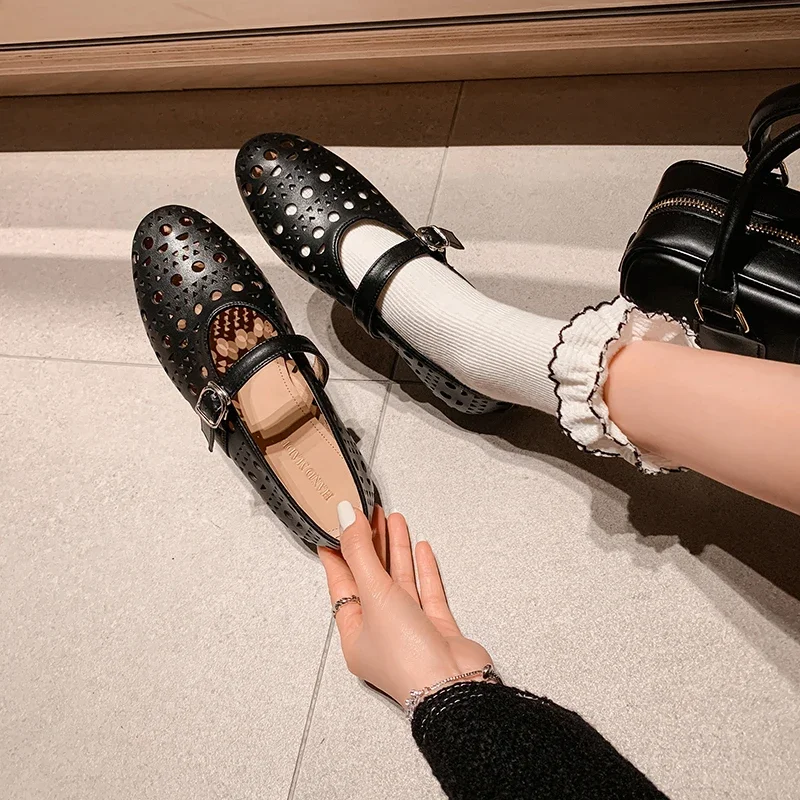 2024summer women sandals natural Leather shoes 22-24.5cm hollow out cowhide+sheepskin+pigskin buckle Mary Jane shoes women shoes
2024summer women sandals natural Leather shoes 22-24.5cm hollow out cowhide+sheepskin+pigskin buckle Mary Jane shoes women shoes