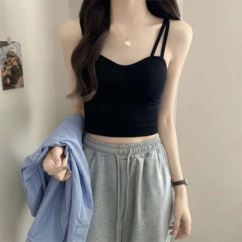 Lady Sexy Fashion Summer New Backless Camis T Shirt Women Paded Vest Crop Top Tees Clothing Girl Casual Underwear
Lady Sexy Fashion Summer New Backless Camis T Shirt Women Paded Vest Crop Top Tees Clothing Girl Casual Underwear