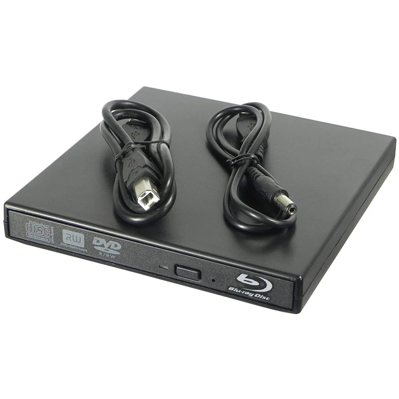 Bluray Player External USB 2.0 DVD Drive Blu-ray 3D 25G 50G BD-R BD-RW CD/DVD RW Burner Writer Recorder for Laptop Computer PC
Bluray Player External USB 2.0 DVD Drive Blu-ray 3D 25G 50G BD-R BD-RW CD/DVD RW Burner Writer Recorder for Laptop Computer PC