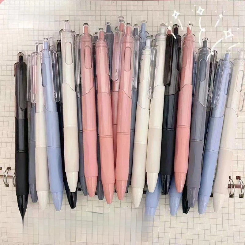 10pcs/Set Morandi Color Simple Creative Ball Pen 0.5mm Black Rollerball Pen Quick Dry Smooth Students. Examination Signature Pen
10pcs/Set Morandi Color Simple Creative Ball Pen 0.5mm Black Rollerball Pen Quick Dry Smooth Students. Examination Signature Pen