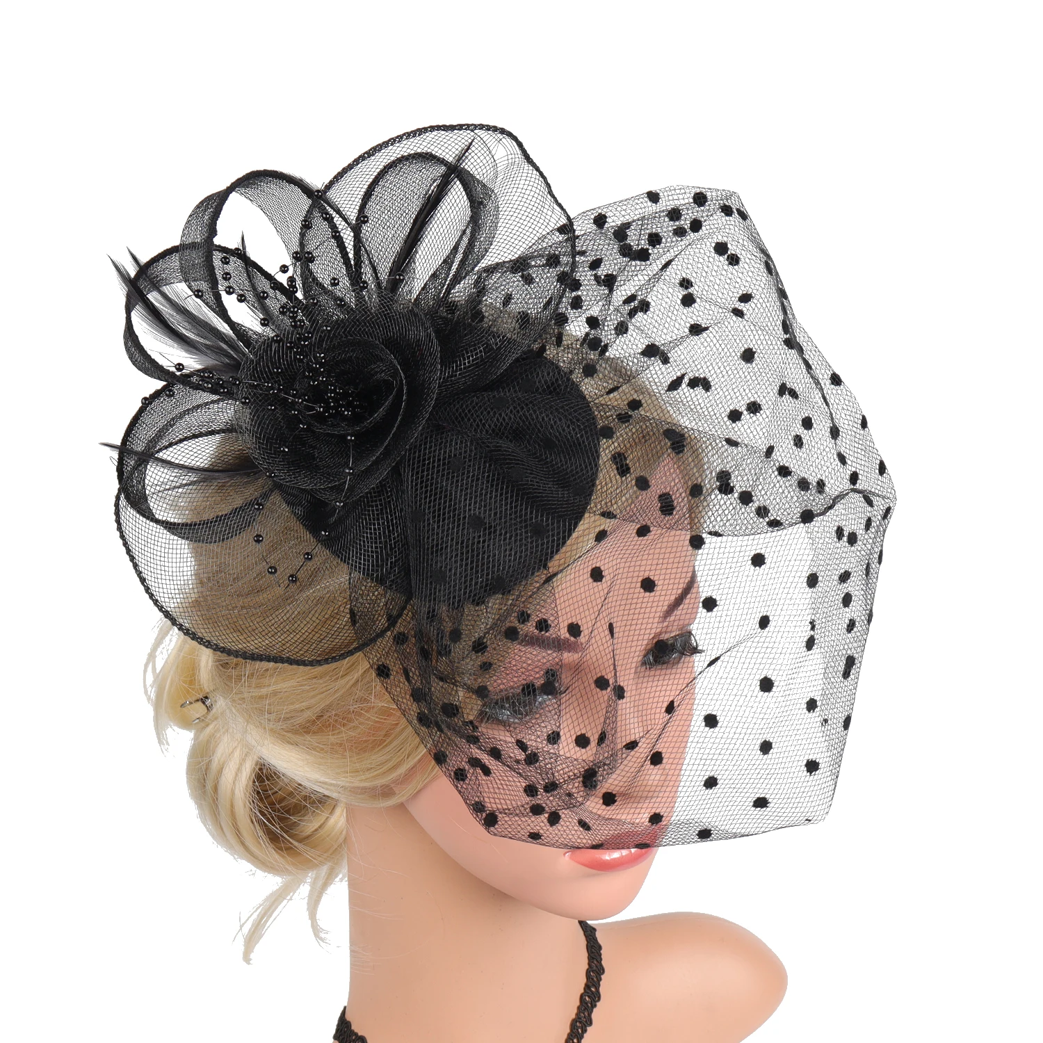 Bridal Headwear Hair Accessories Bow Photo Flower Feather Small Top Hat Party Dance Hair Clip Headwear
Bridal Headwear Hair Accessories Bow Photo Flower Feather Small Top Hat Party Dance Hair Clip Headwear