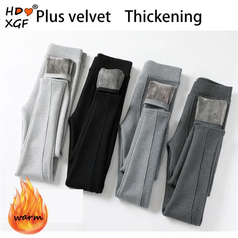 Korean Fashion Ankle-length Slim Warm Leggings Women Winter Elastic High Waist Thickening Pencil Pant Bag Hip Fitness Sweatpants
Korean Fashion Ankle-length Slim Warm Leggings Women Winter Elastic High Waist Thickening Pencil Pant Bag Hip Fitness Sweatpants