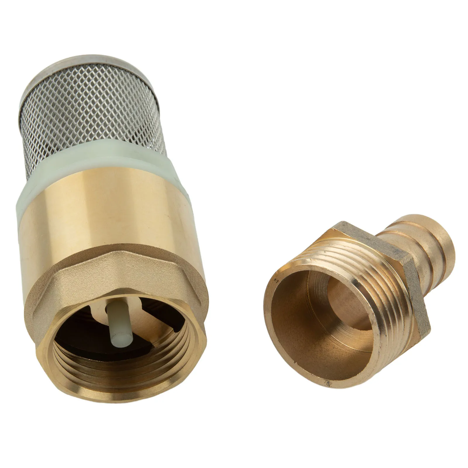 3/4in 1in 19 25 MM BSP Female Male Thread Brass Check Valve With Mesh Strainer Filter Bottom Valve Foot Valve For Water Plumbing
3/4in 1in 19 25 MM BSP Female Male Thread Brass Check Valve With Mesh Strainer Filter Bottom Valve Foot Valve For Water Plumbing