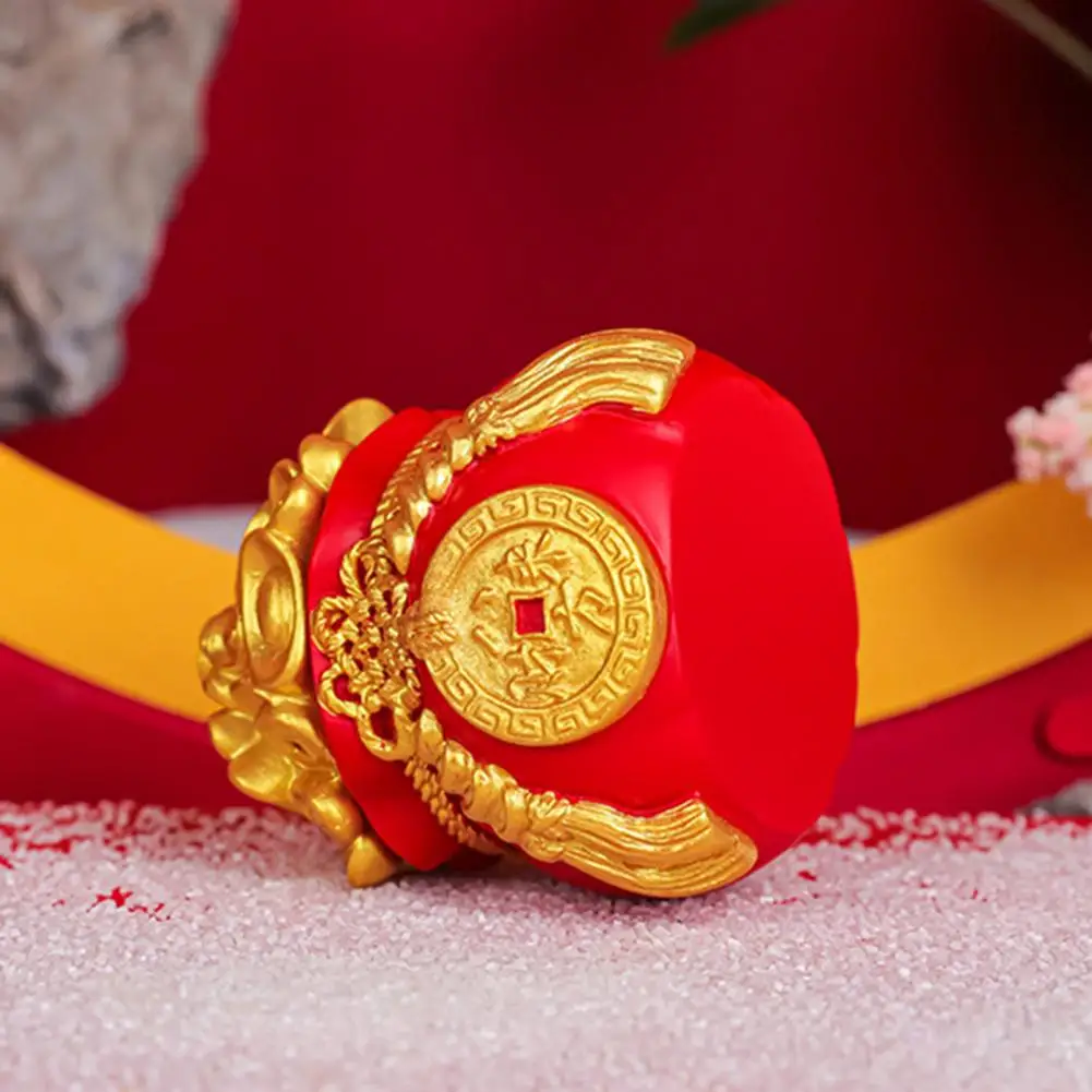 Lightweight Decorative Piece Vibrant Chinese New Year Decor Lucky Money Ingot Bag Car Ornament for Spring Festival Celebration
Lightweight Decorative Piece Vibrant Chinese New Year Decor Lucky Money Ingot Bag Car Ornament for Spring Festival Celebration