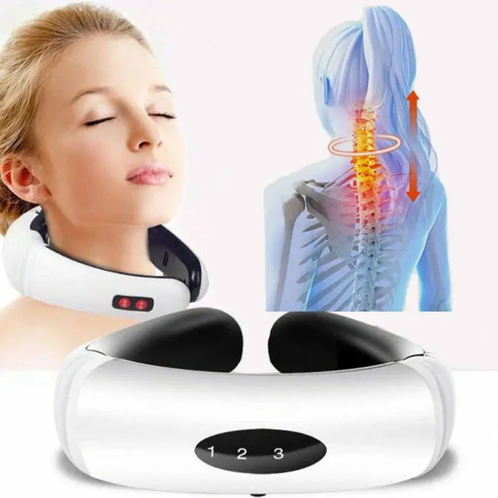

Electric Neck And Back Massager With 6 Modes Of Power Infrared Heating And Relaxing Care Far Machine Health Control Relaxat J8K6