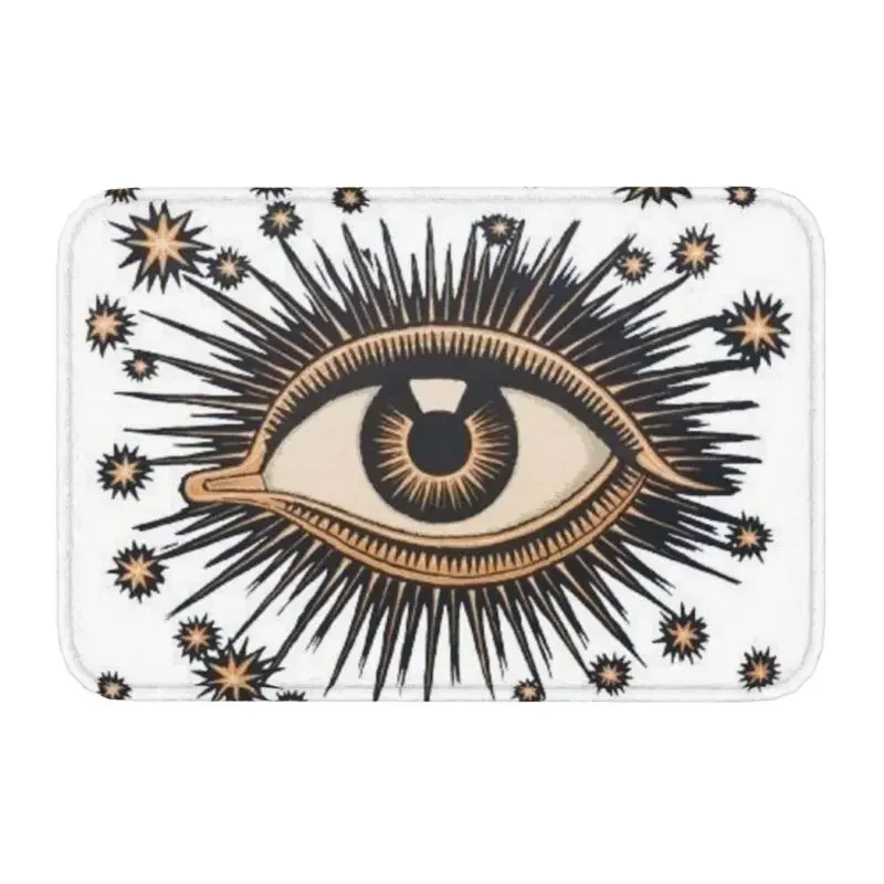 Vintage Turkish Evil Eye Doormat Non-Slip Entrance Bathroom Kitchen Door Floor Mat Nazar Amulet Pattern Boho Toilet Carpet Rug
Vintage Turkish Evil Eye Doormat Non-Slip Entrance Bathroom Kitchen Door Floor Mat Nazar Amulet Pattern Boho Toilet Carpet Rug