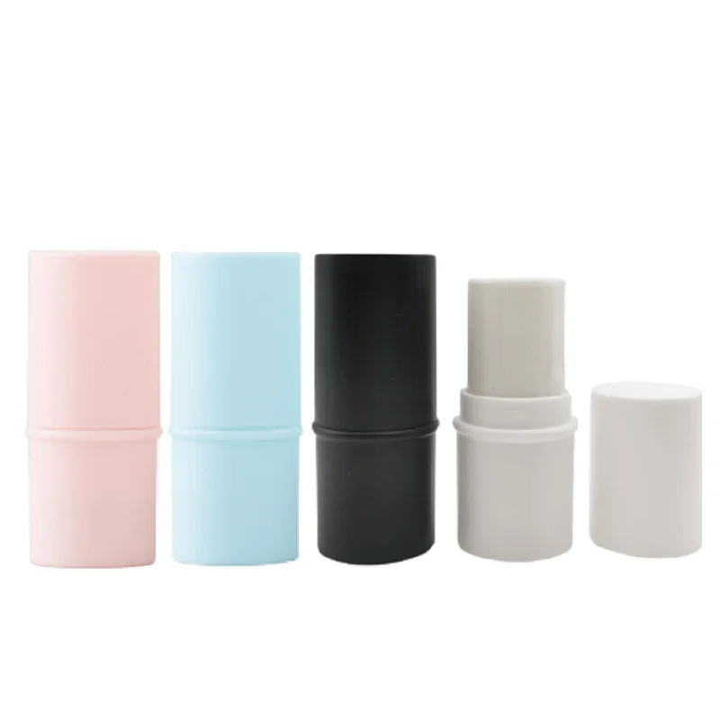 Empty Contour Stick 6g Round Makeup Packaging Lip Blam Refillable Bottle Plastic Frost Black White Blue Pink Solid Ointment Tube
Empty Contour Stick 6g Round Makeup Packaging Lip Blam Refillable Bottle Plastic Frost Black White Blue Pink Solid Ointment Tube