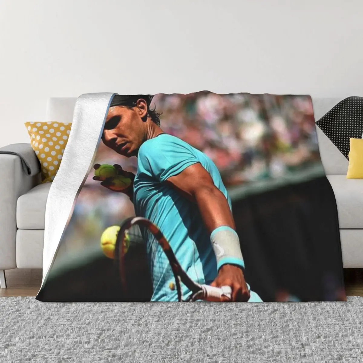 Rafael Nadal Throw Blanket Plush Sleeping Bag Giant Sofa Personalized Gift Flannels Blankets
Rafael Nadal Throw Blanket Plush Sleeping Bag Giant Sofa Personalized Gift Flannels Blankets