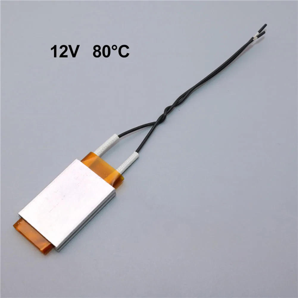 PTC Heater Plate 12V Constant Temperature Element Thermostat Heating Tablet 80℃/120℃/220℃ Applicable Miniature Heating
PTC Heater Plate 12V Constant Temperature Element Thermostat Heating Tablet 80℃/120℃/220℃ Applicable Miniature Heating